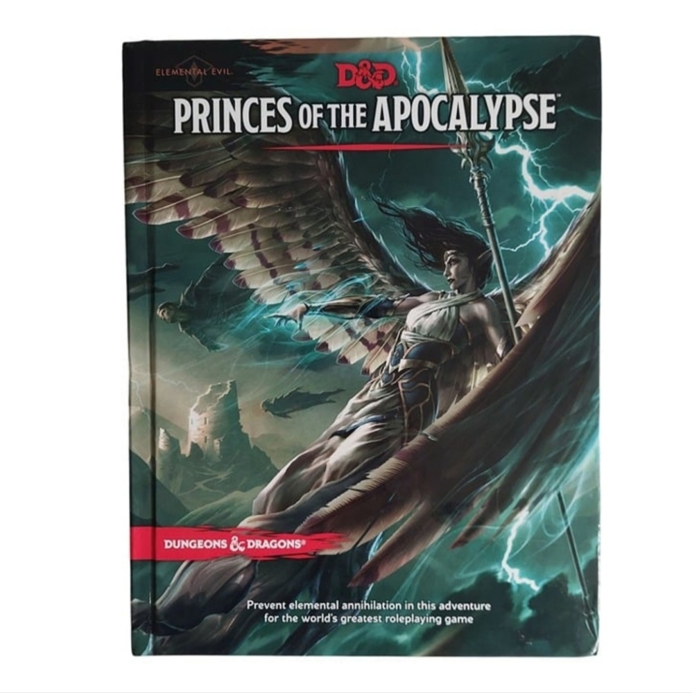 Dungeons & Dragons D&D DnD Princes Of The Apocalypse Campaign Hardcover